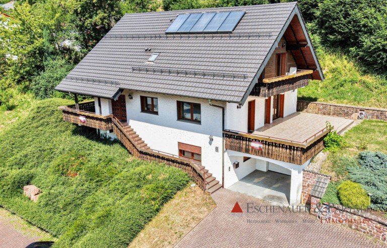 Ansicht Eberbach Einfamilienhaus NATURLIEBHABER AUFGEPASST - Gem�tliches Einfamilienhaus mit Energieeffizienz A in idyllischer Lage