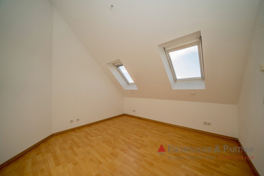 Schlafzimmer Dachgeschosswohnung Schwetzingen