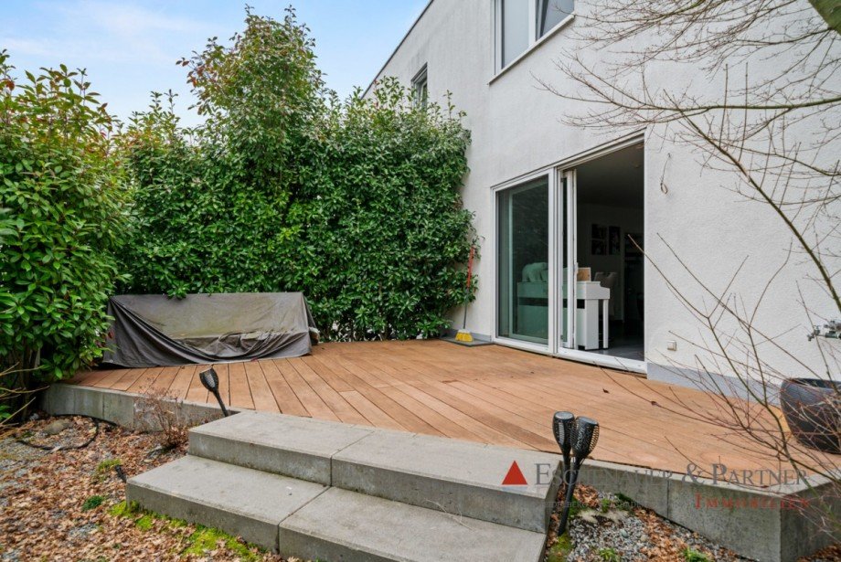 Garten Doppelhaush�lfte Heidelberg