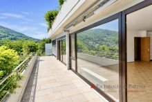 Terrasse Wohnen �ber dem Neckar - Familienidylle mit traumhafter Sonnenterrasse und Panoramablick