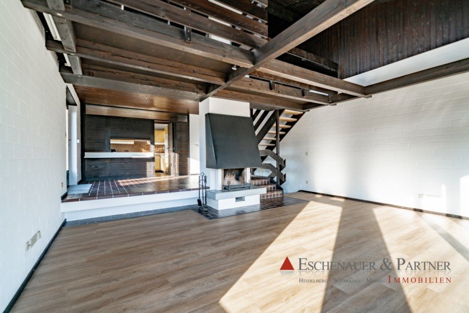 Wohnzimmer Reihenendhaus Heidelberg