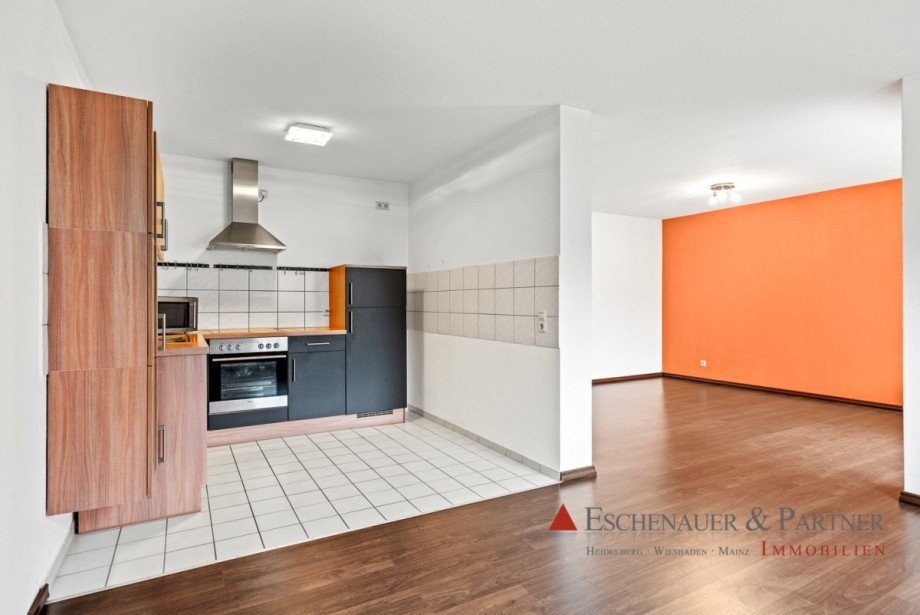 Wohnzimmer Etagenwohnung Neckarsteinach
