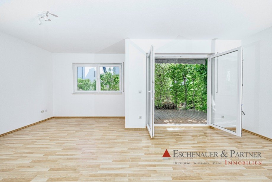 Wohnzimmer Erdgeschosswohnung Reilingen