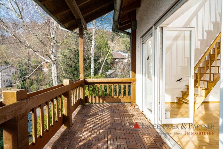 Balkon Maisonettewohnung Heidelberg