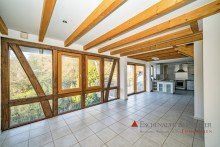Essbereich RUHIGER PLATZ IM GR�NEN - Lichtdurchflutetes Architektenhaus f�r Naturliebhaber in Nussloch-Maisbach