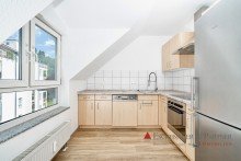K�che Gem�tliche Dachgeschoss-Maisonette-Wohnung mit Balkon nahe dem historischen Altstadtkern