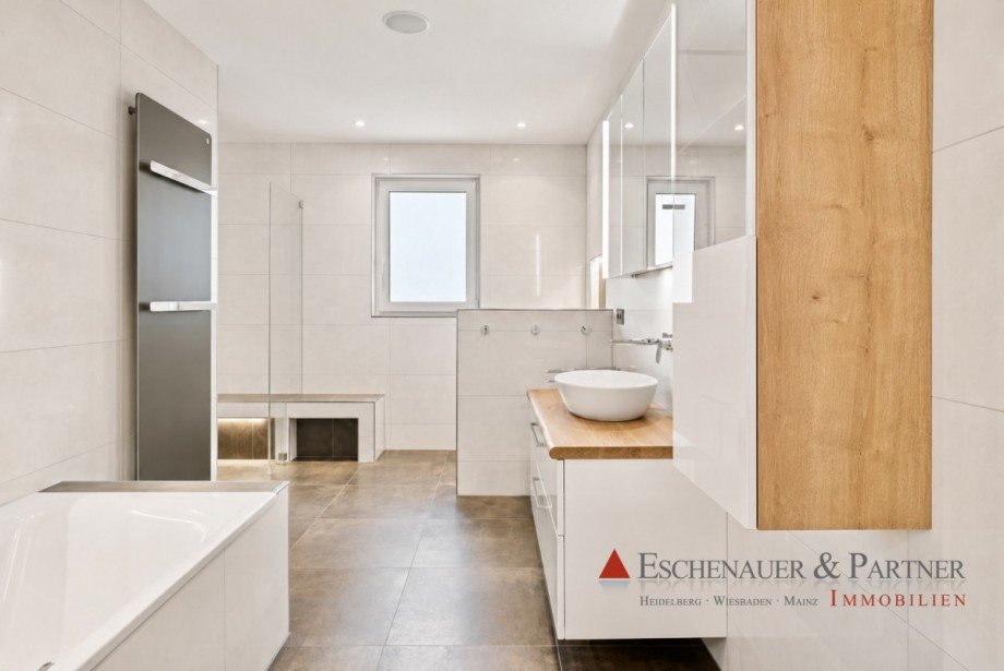 Hauptbadezimmer Penthousewohnung Heidelberg