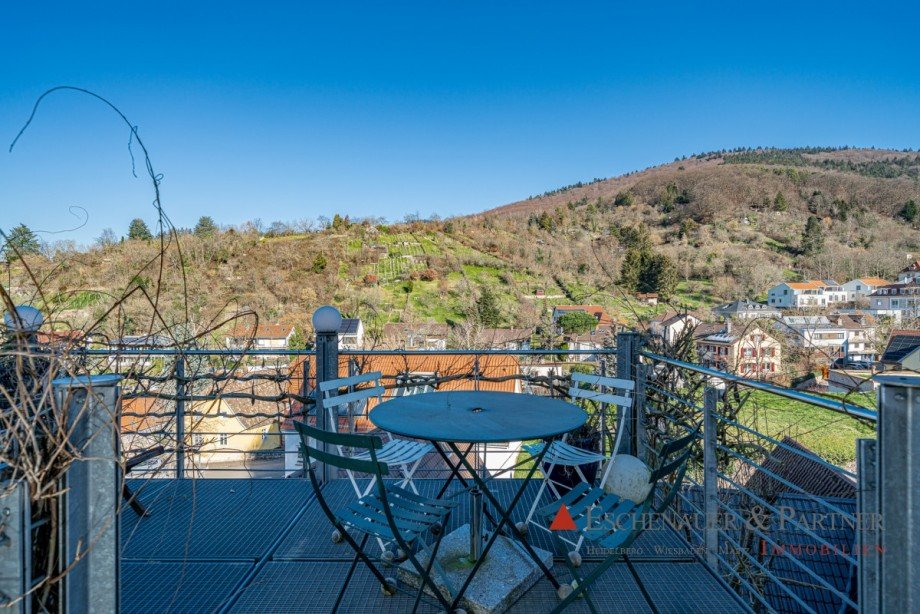 Balkon Maisonettewohnung Heidelberg