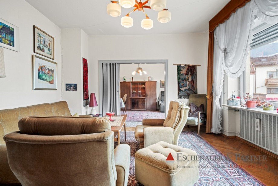 Wohnzimmer Zweifamilienhaus Sch�nau