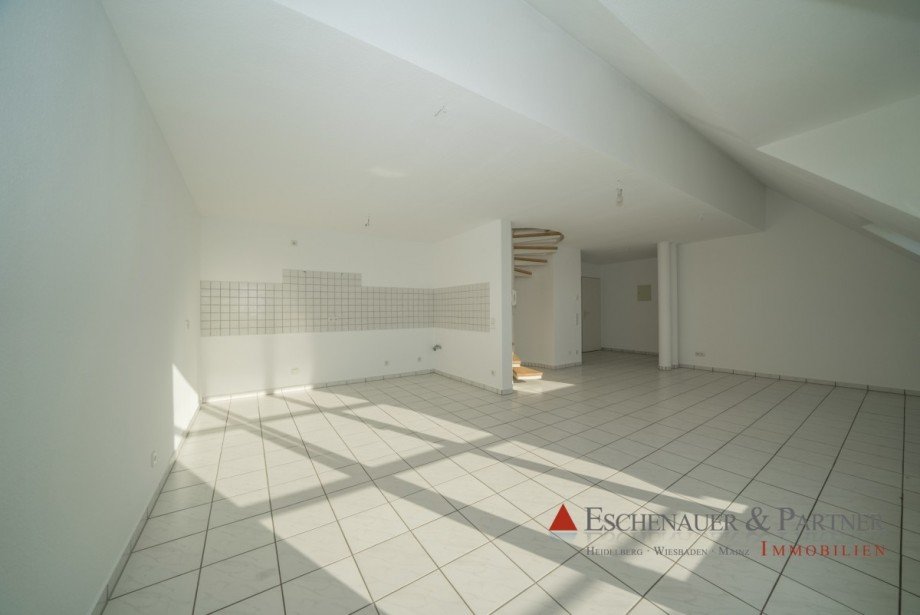 Essbereich/ K�che Dachgeschosswohnung Schwetzingen