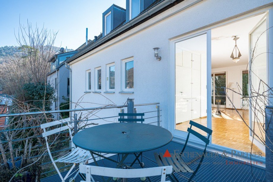Balkon Maisonettewohnung Heidelberg