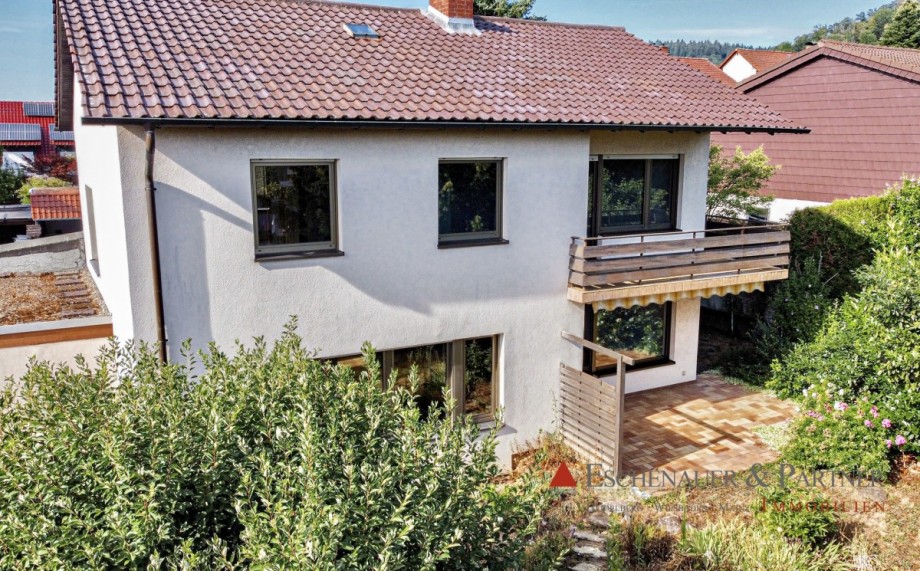 Ansicht Einfamilienhaus Weinheim