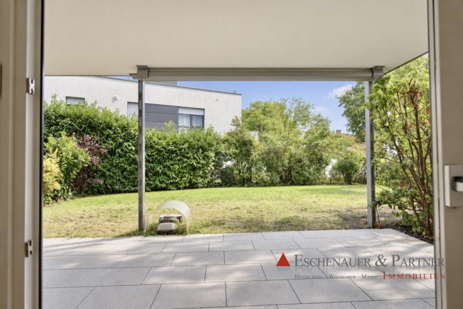 Terrasse Erdgeschosswohnung Weinheim