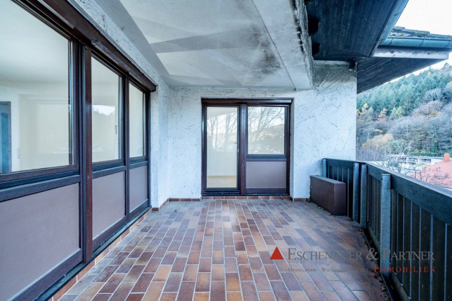 Balkon Etagenwohnung Neckargem�nd
