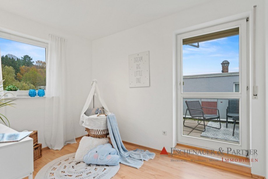 Baby-Zimmer oder begehbarer Kleiderschrank Maisonettewohnung Heidelberg