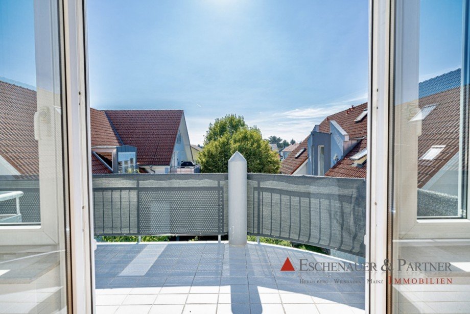 Balkon Dachgeschosswohnung Eppelheim