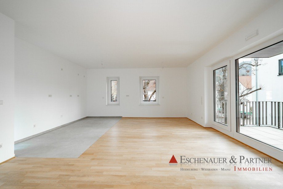 Wohnzimmer Etagenwohnung Heidelberg