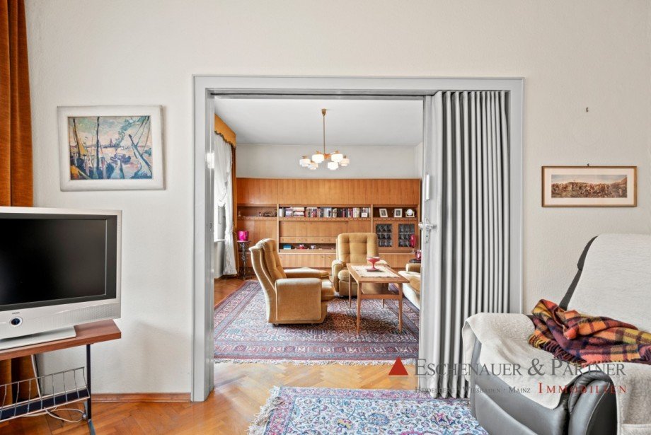 Wohnzimmer Zweifamilienhaus Sch�nau
