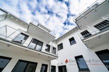 Aktueller Bautenstand Moderne und hochwertige Erdgeschosswohnung im Ortskern von Mainz-Hechtsheim