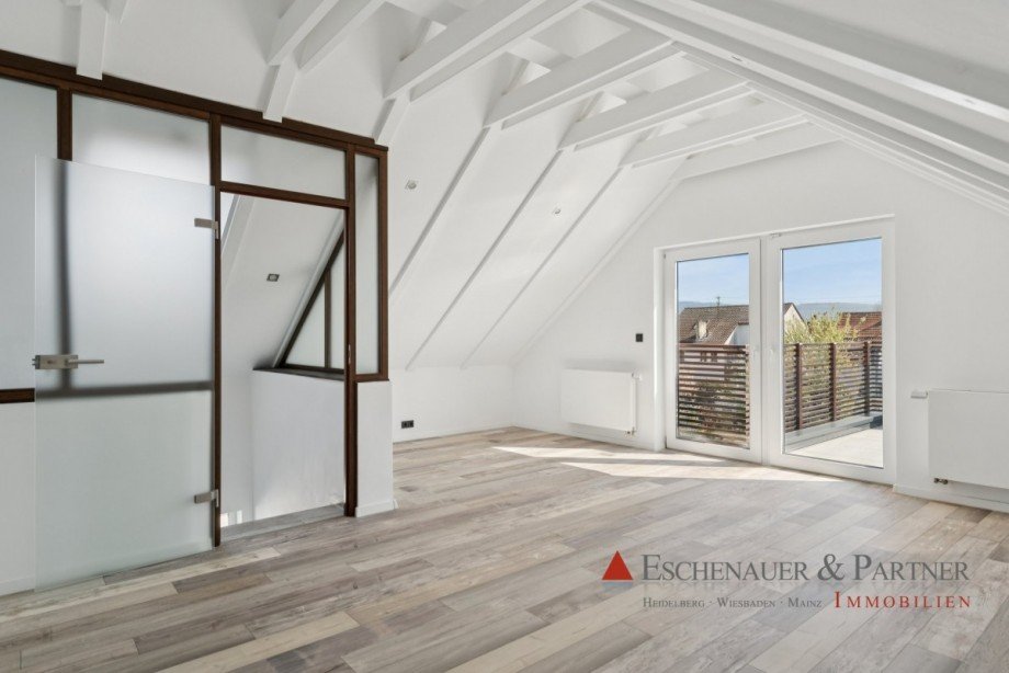 Wohnzimmer Maisonettewohnung Sandhausen