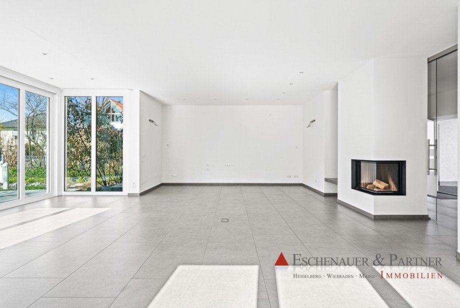Wohnzimmer Einfamilienhaus Mannheim / Seckenheim