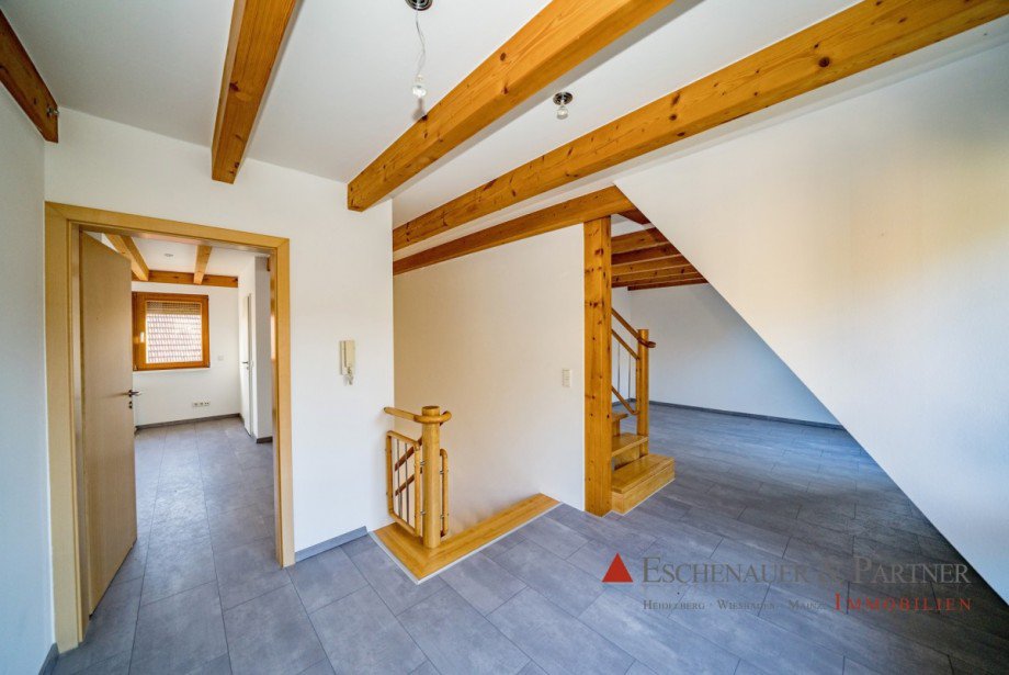 Offener Bereich DG Maisonettewohnung Nu�loch