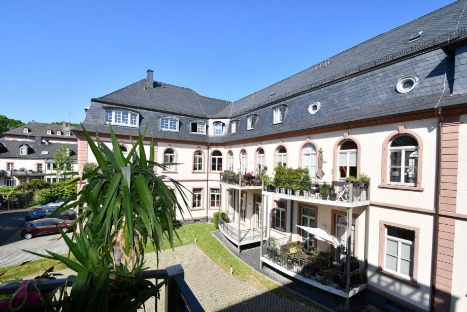 Blick vom Balkon Etagenwohnung Frankfurt am Main