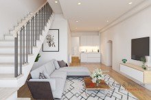 Lobby-/Flur (digital bearbeitet) DAS BAUERNHAUS-PROJEKT - Individuelles Einfamilienhaus mit Potential in Heidelberg-Handschuhsheim