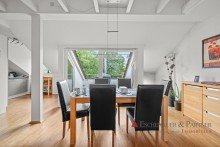Essbereich Helle Dachgeschosswohnung mit Einbauk�che und Tageslichtbad in ruhiger Wohnlage von Dossenheim