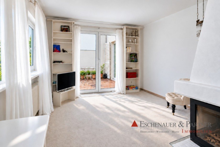 Wohnzimmer EG Einfamilienhaus Heidelberg