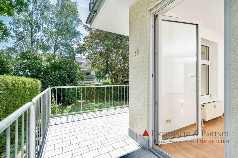 Balkon Erdgeschosswohnung Wiesbaden