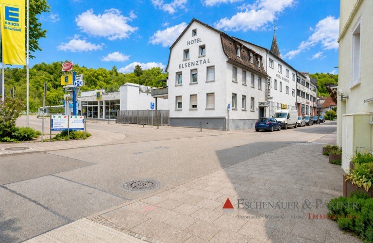 Stra�enansicht Bammental Verbrauchermarkt Attraktives Investment bei Heidelberg: Stabile Mieten, langfristiger Ankermieter, viel Potenzial