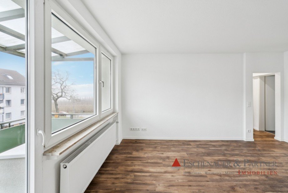 Wohnzimmer Etagenwohnung Mainz