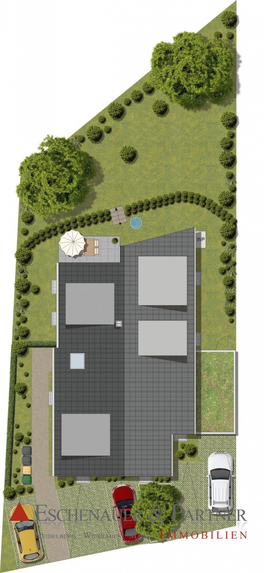 Lageplan Erdgeschosswohnung Ingelheim am Rhein