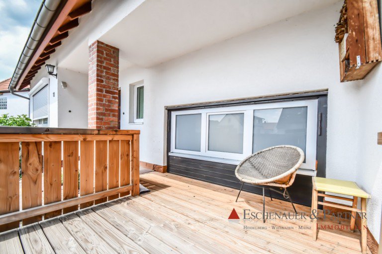 Terrasse Nu�loch Einfamilienhaus Idyllisches Einfamilienhaus im Herzen von Nu�loch