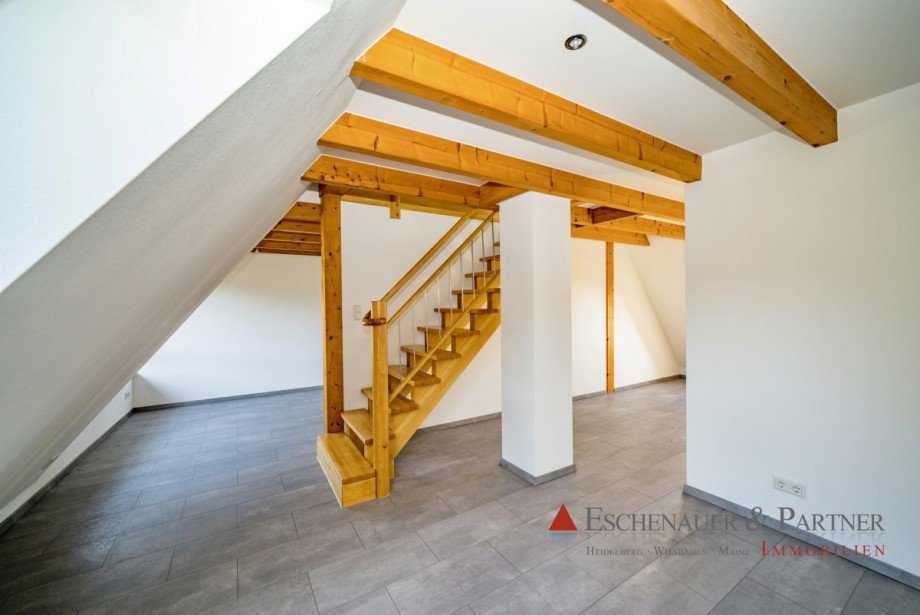 Offener Bereich DG Maisonettewohnung Nu�loch