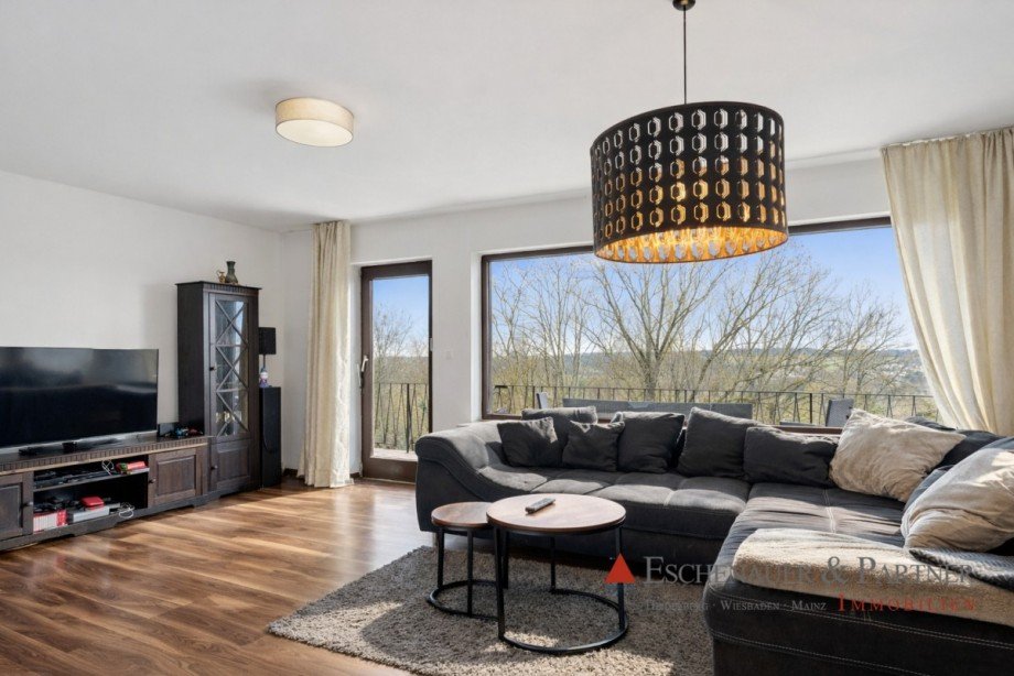 Wohnzimmer EG Einfamilienhaus Meckesheim