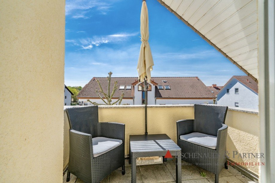 Balkon Dachgeschosswohnung Schwetzingen