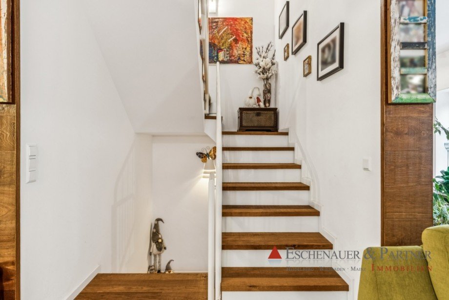 Treppe 1.OG Reihenmittelhaus Heidelberg