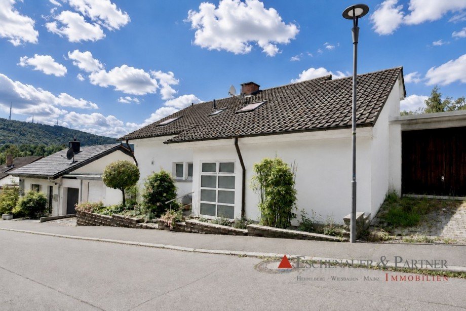 Stra�enansicht Einfamilienhaus Heidelberg