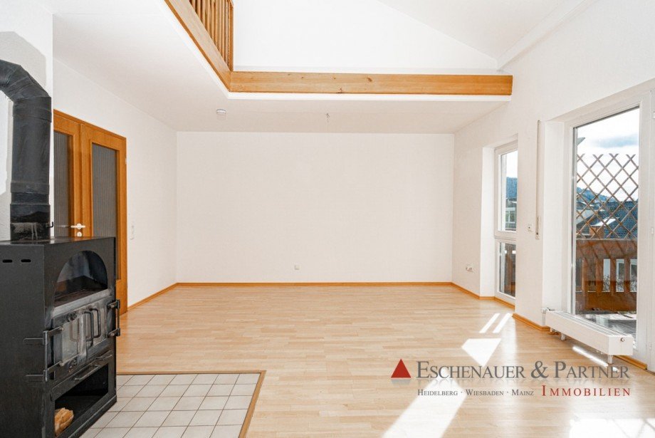 Wohnzimmer Maisonettewohnung Heidelberg