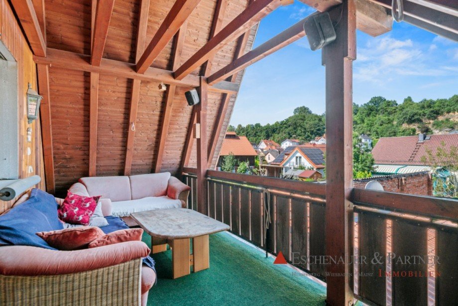 Balkon Einfamilienhaus Mauer