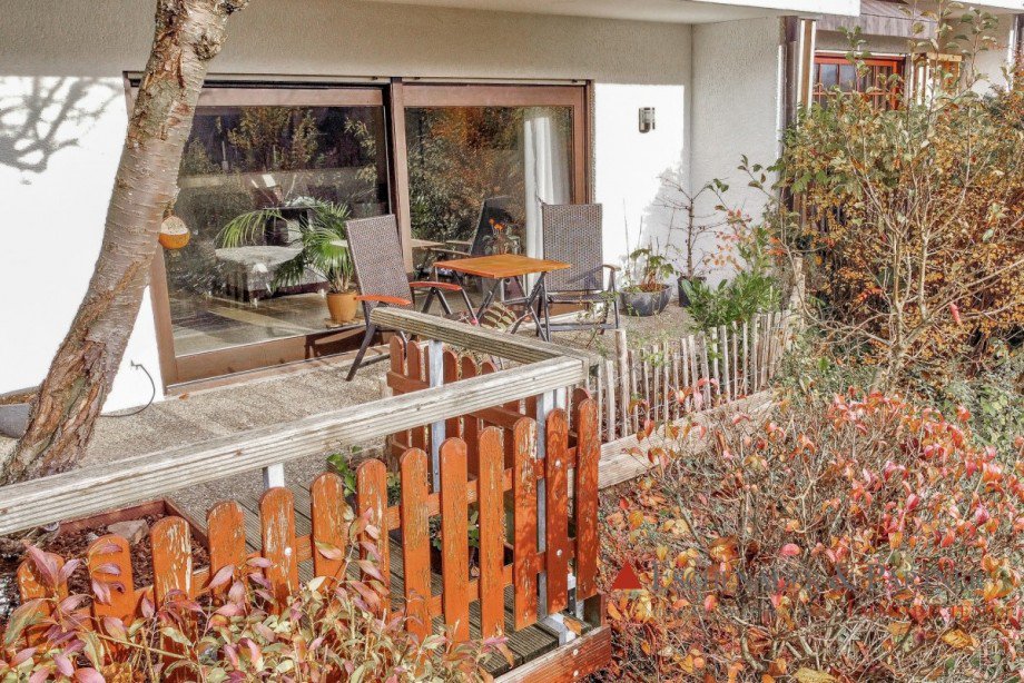 Terrasse 1 Doppelhaush�lfte Sch�nau
