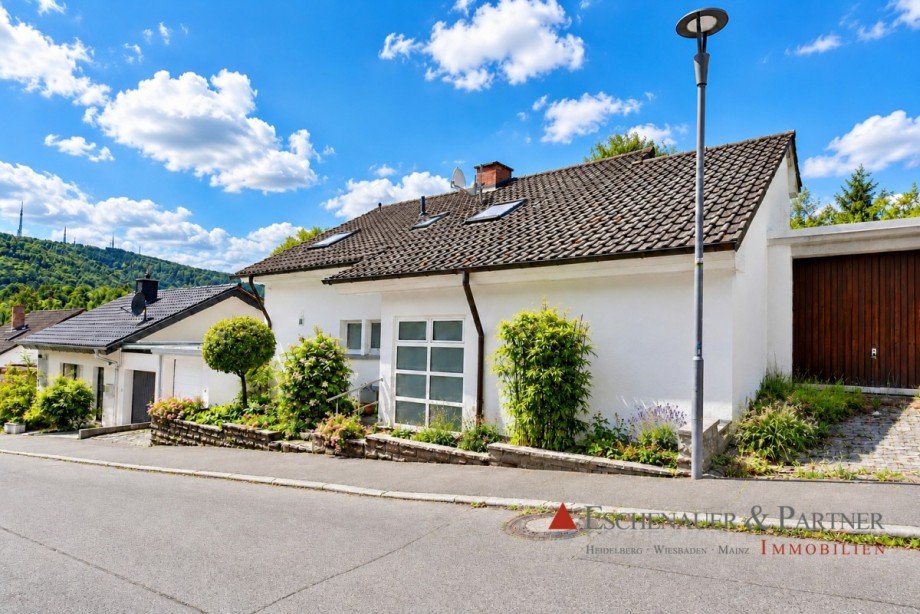 Stra�enansicht Haus Einfamilienhaus Heidelberg