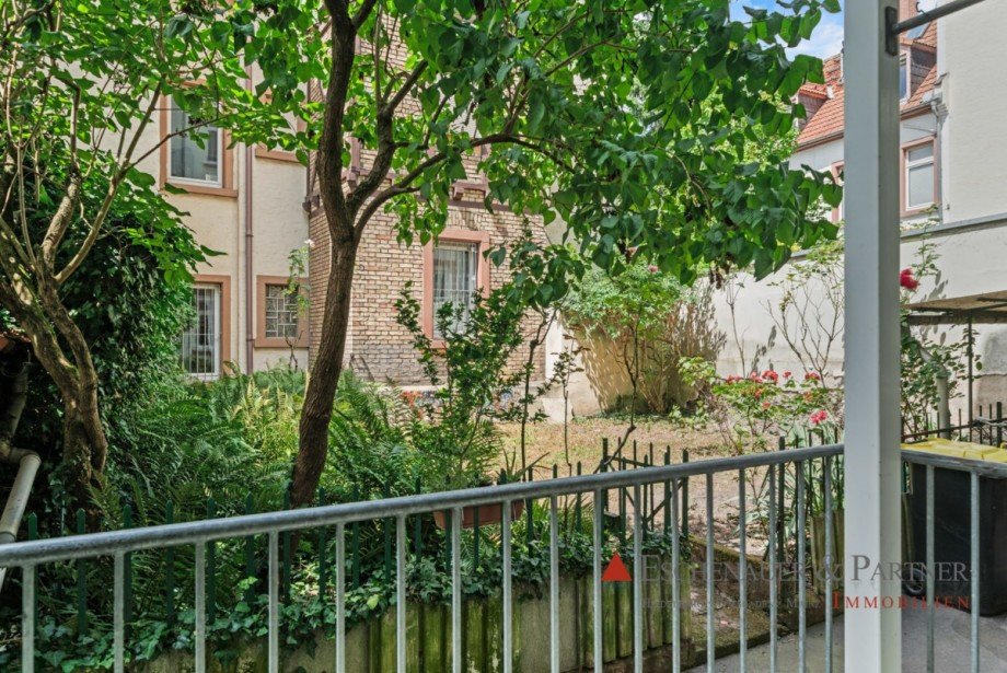 Balkon Erdgeschosswohnung Heidelberg