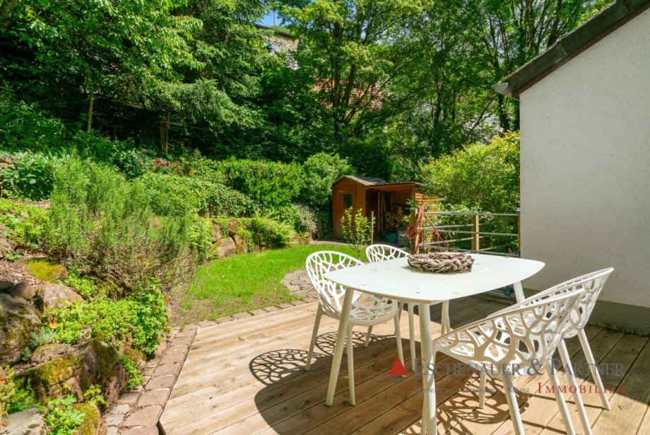 Terrasse 1 Doppelhaush�lfte Heidelberg
