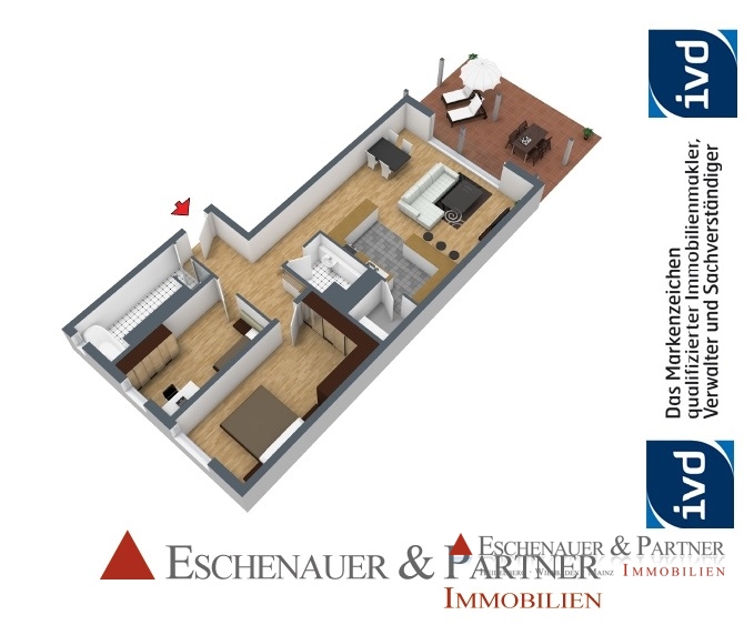 Grundriss Etagenwohnung Wiesbaden