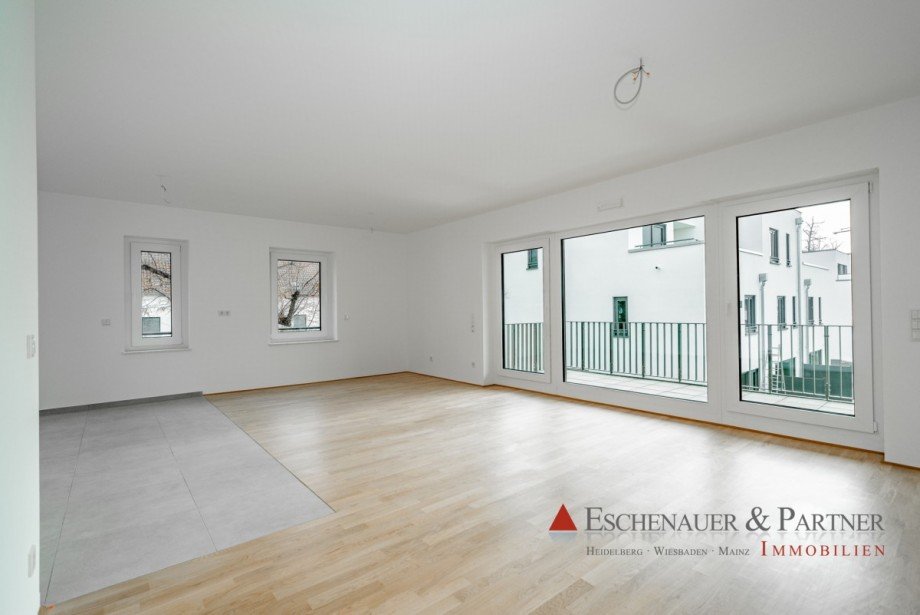 Wohnzimmer Etagenwohnung Heidelberg