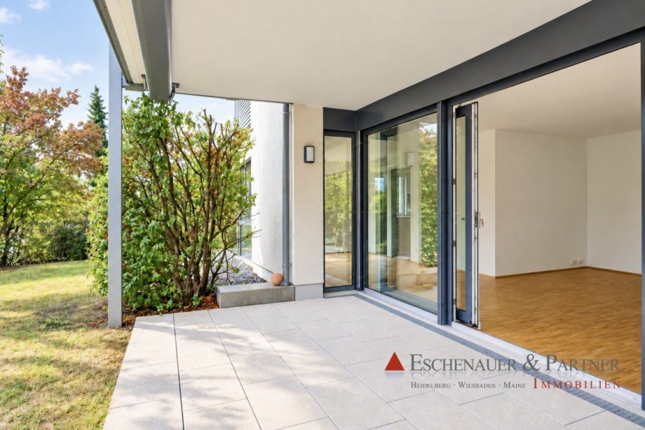 Terrasse Erdgeschosswohnung Weinheim