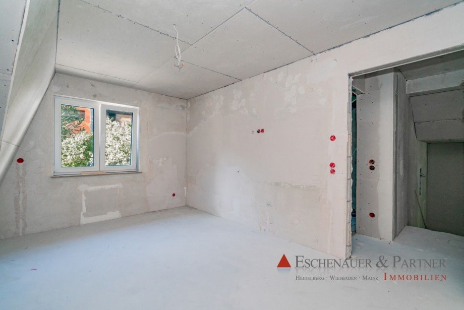 Schlafzimmer DG Dachgeschosswohnung Hirschhorn